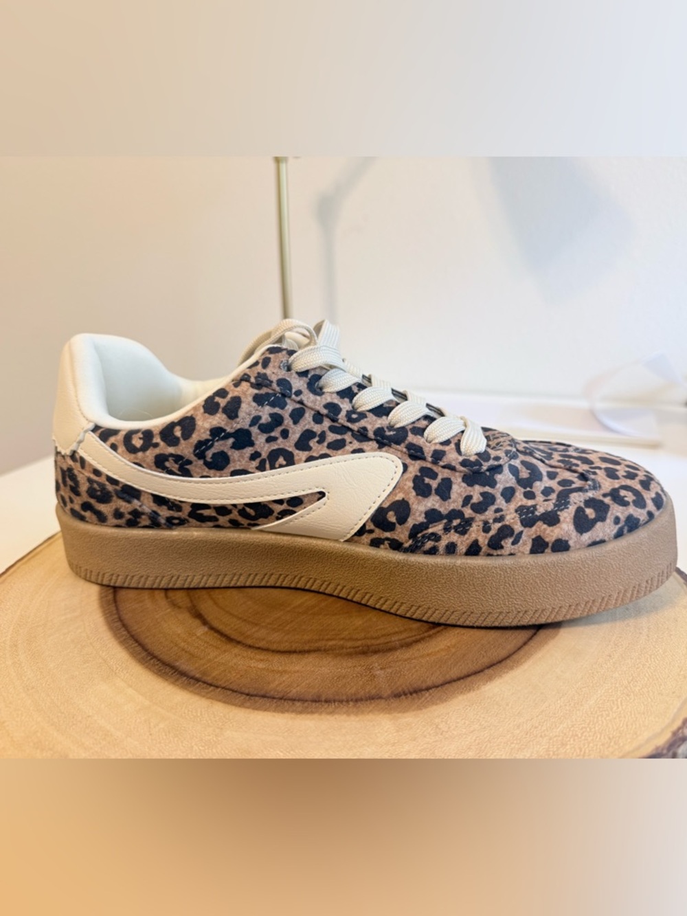 Dolce Vita Leopard Print Sneakers - Picture 12 of 13